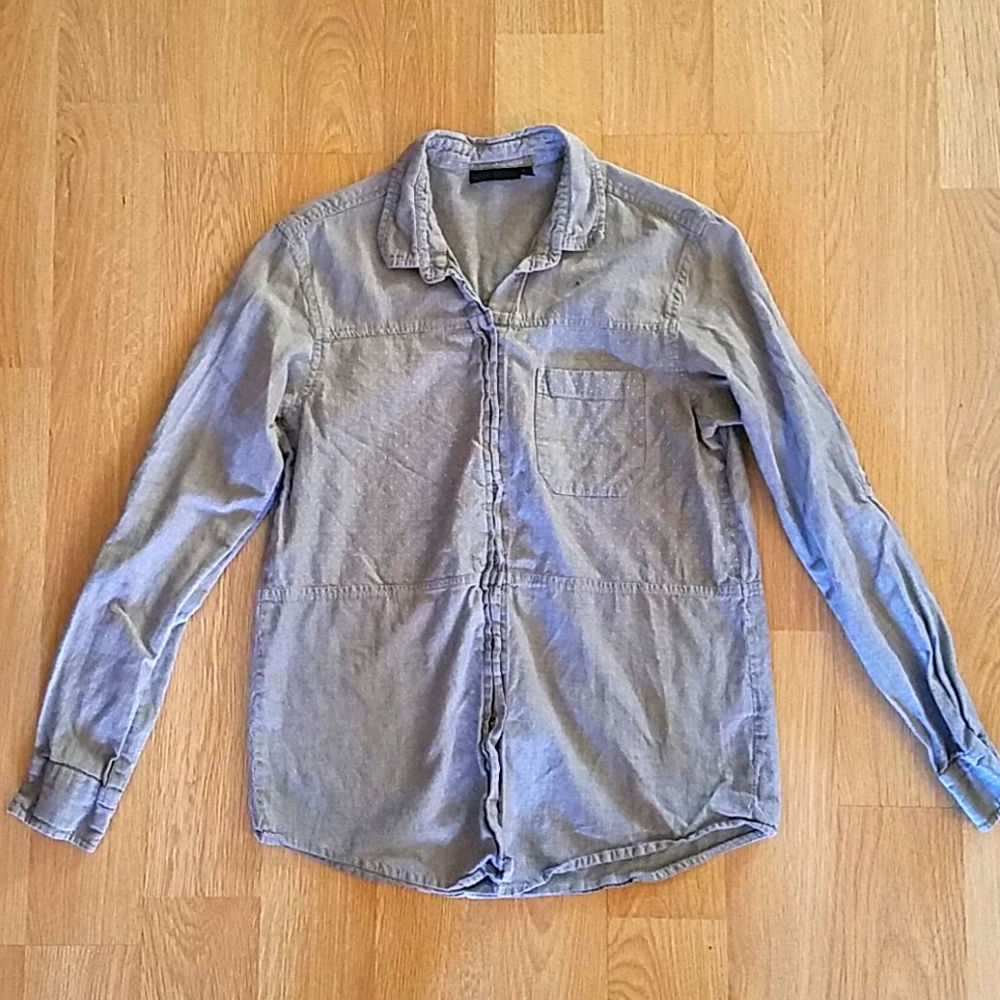 Vintage TopShop top size S, grey.